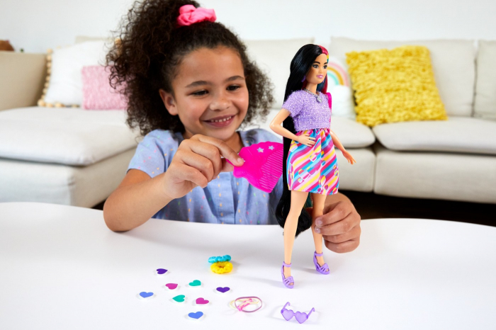 Barbie Totally Hair Papusa Barbie Bruneta [3]