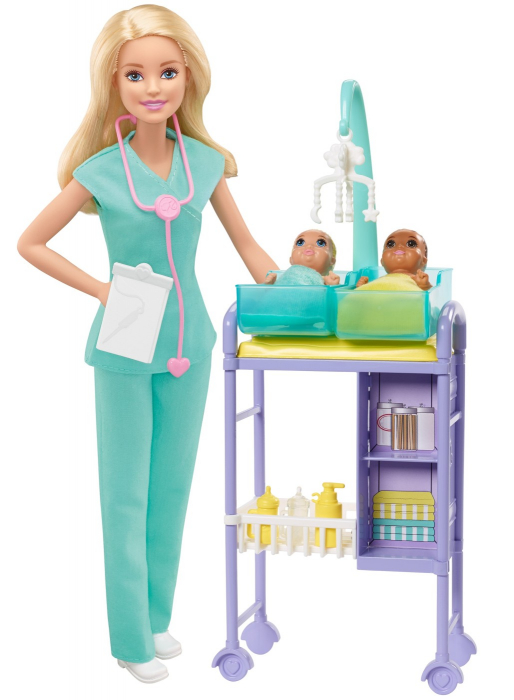 Barbie You Can Be Anything Papusa Doctor Pediatru  [2]