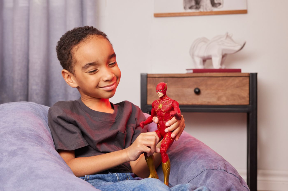 BATMAN FIGURINA THE FLASH COSTUM ROSU 30CM [3]