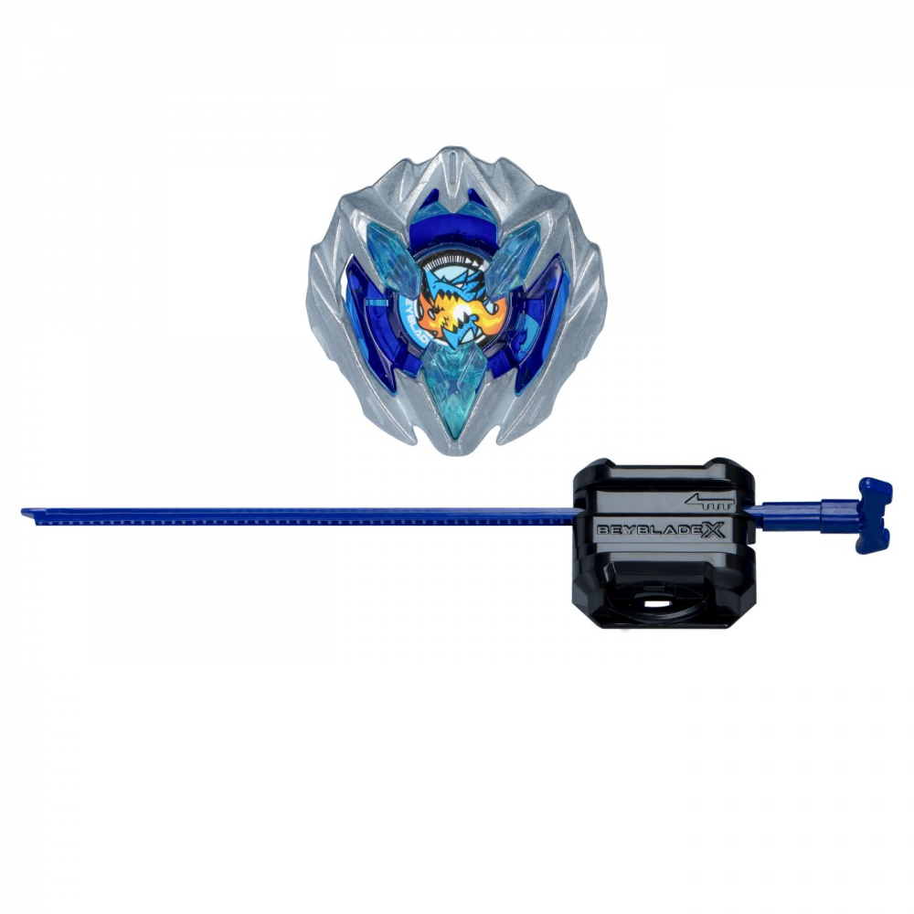 BEYBLADE X LET IT RIP SET LANSATOR SI ROATA BUSTER DRAN 1-60A UX [2]