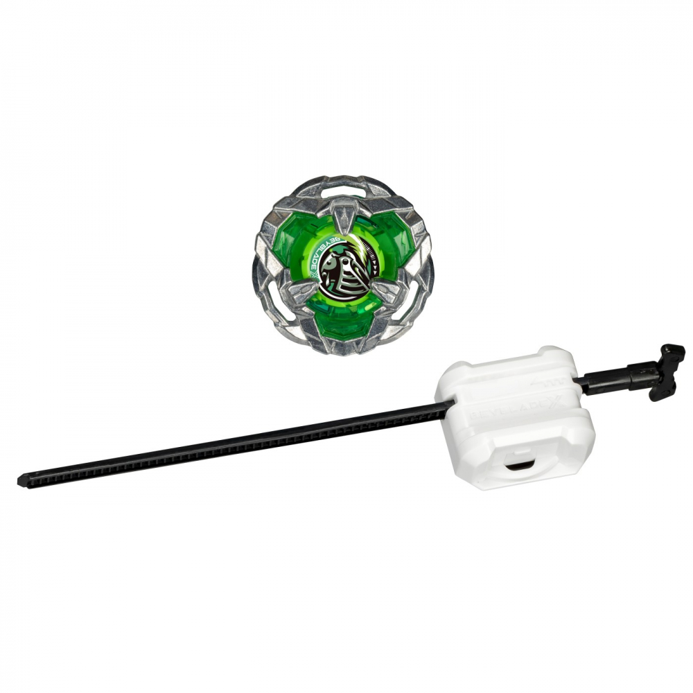 BEYBLADE X LET IT RIP SET LANSATOR SI ROATA HELM KNIGHT 3-80N [2]