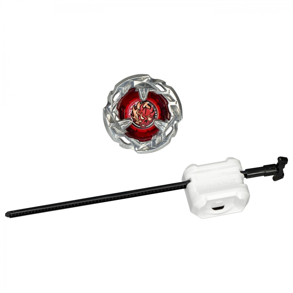 BEYBLADE X LET IT RIP SET LANSATOR SI ROATA SCYTHE INCENDIO 4-60T [2]