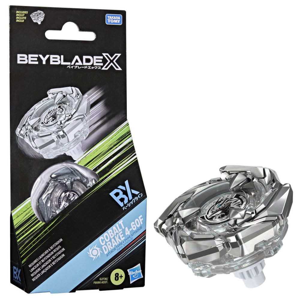 BEYBLADE X LET IT RIP SPIRALA COBALT DRAKE 4-60F [4]