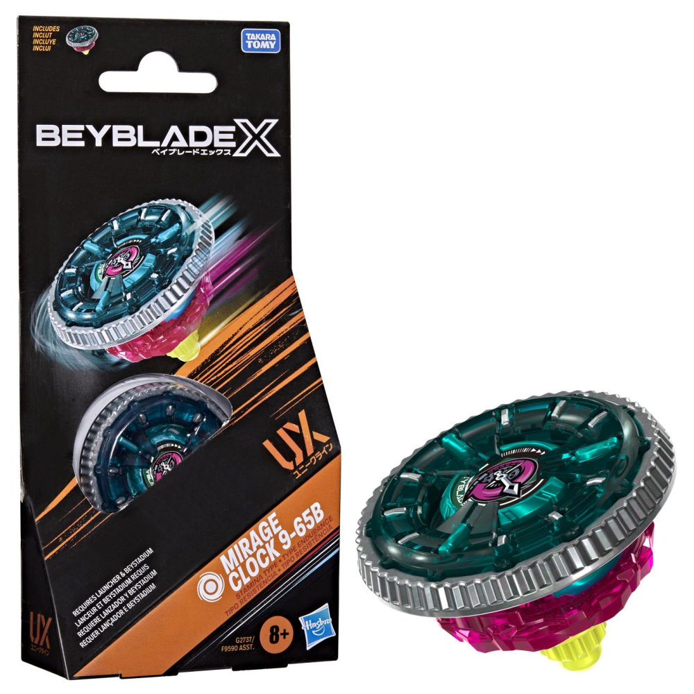 BEYBLADE X LET IT RIP SPIRALA MIRAGE CLOCK 9-65B [4]