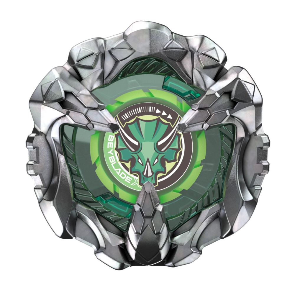 BEYBLADE X LET IT RIP SPIRALA RIDGE TRICERATOPS 9-80GN [5]