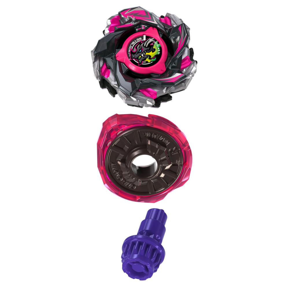 BEYBLADE X SET LANSATOR SI ROATA BLITZ BAHAMUT BK 1-50I [4]