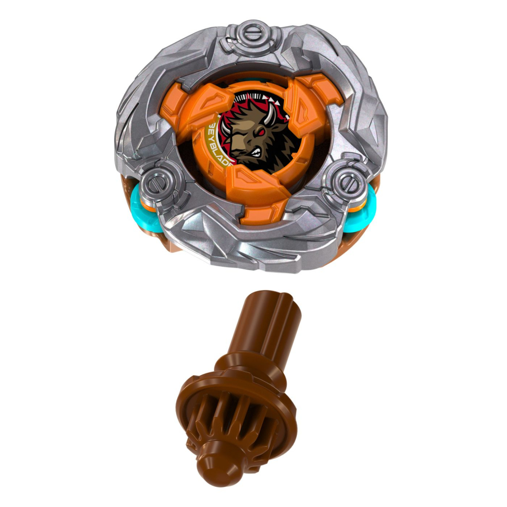 BEYBLADE X SET LANSATOR SI ROATA VALOR BISON FB [4]