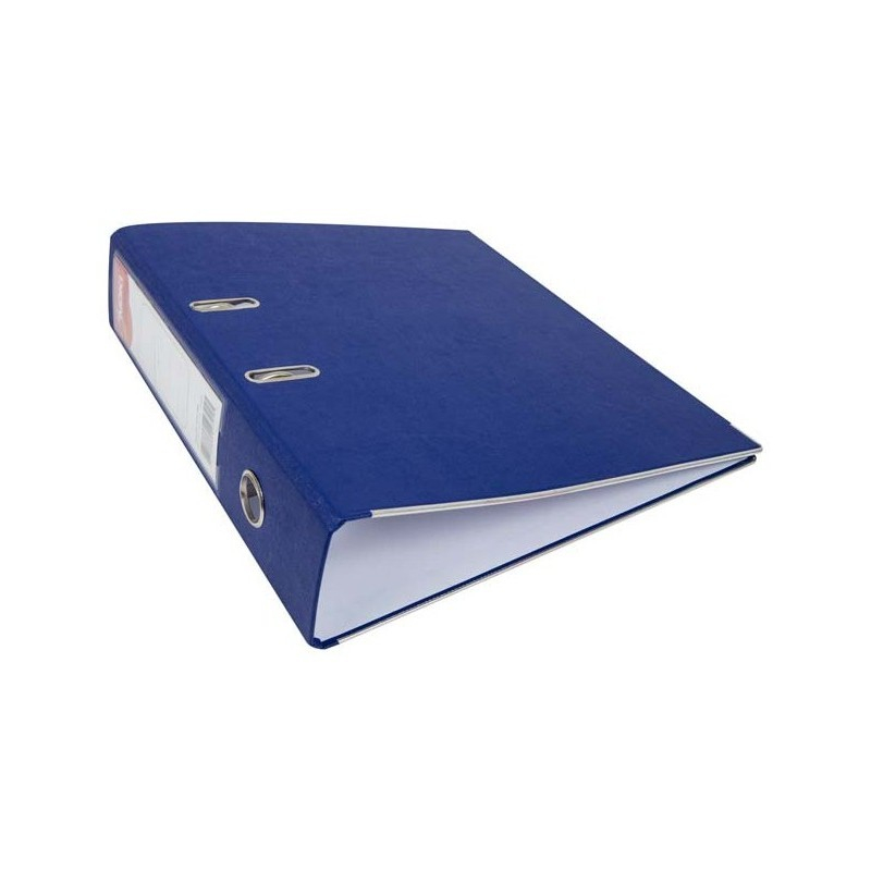 Biblioraft plastifiat Noki, A4, portret, 7cm, buzunar eticheta, inele metalice [2]