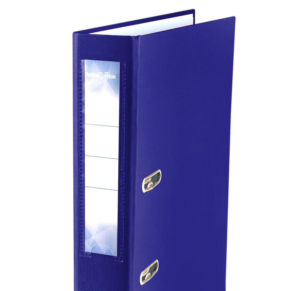 Biblioraft plastifiat PP 50 mm navy blue pentru documente A4 [2]