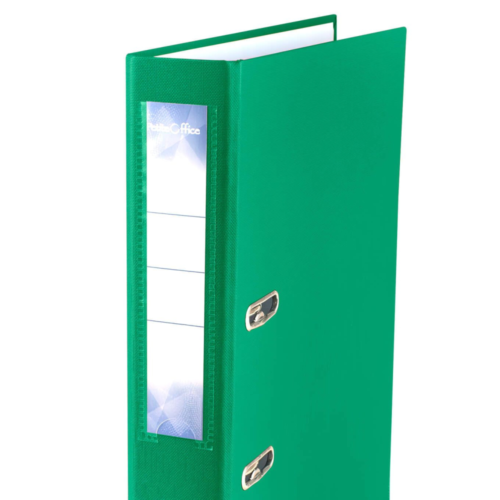 Biblioraft plastifiat PP 50 mm verde pentru documente A4 [2]