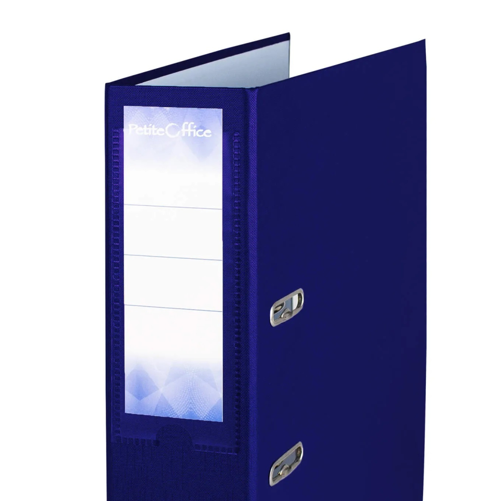 Biblioraft plastifiat PP 75mm navy blue  – biblioraft A4 pentru arhivare documente [2]