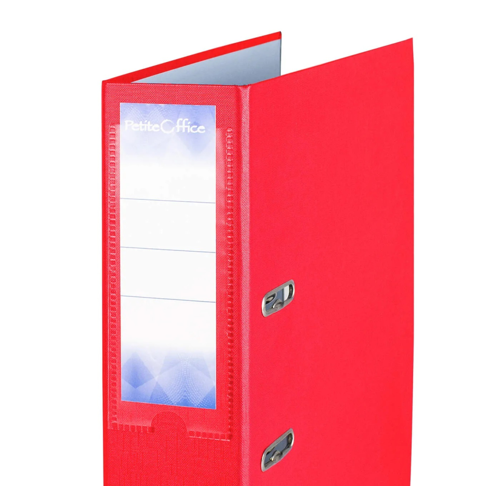 Biblioraft plastifiat PP 75mm red  – biblioraft A4 pentru arhivare documente [2]