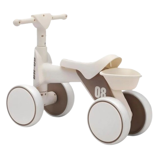 Bicicleta de echilibru pentru copii cu 4 roti, sunet si lumini, 18-36 luni [2]