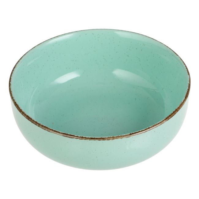 Bol pentru servire,ceramica,verde,550 ml,20 cm [2]