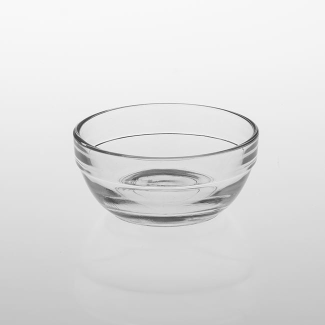 Bol pentru servire sos,sticla,transparent,80 ml [2]