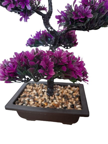 Bonsai artificial decorativ in ghiveci pentru interior [4]