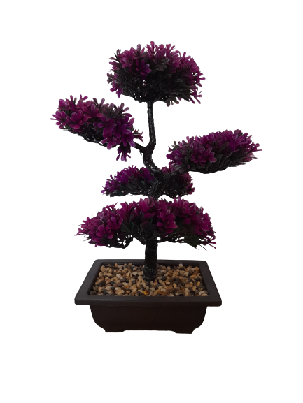 Bonsai artificial decorativ in ghiveci pentru interior [3]