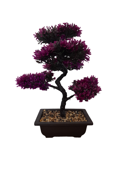 Bonsai artificial decorativ in ghiveci pentru interior [2]