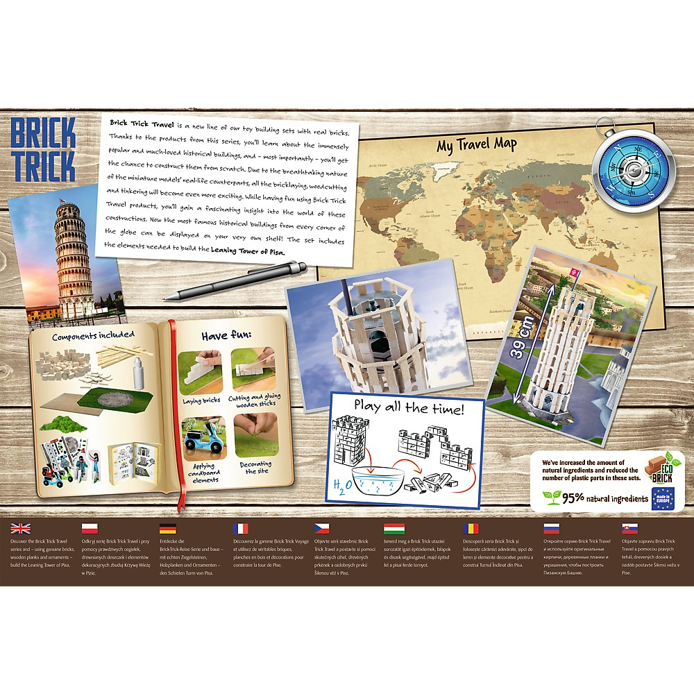 BRICK TRICK L TRAVEL TURNUL PISA [4]