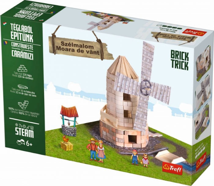 Brick trick moara de vant din caramidute ceramice [2]