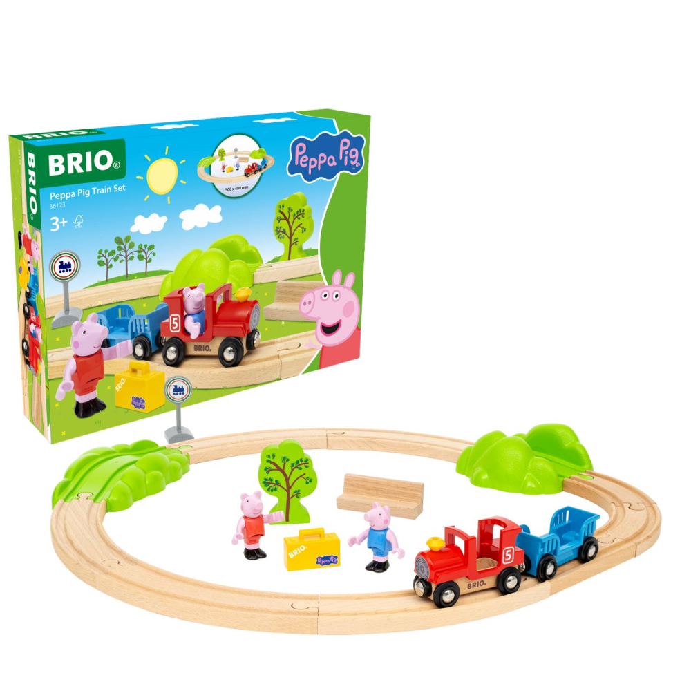 BRIO SET TRENULETUL PEPPA PIG [9]