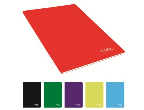 Caiet A4 dictando, 60 file ,   Notte Trend, coperta PP, capsat,diverse culori
