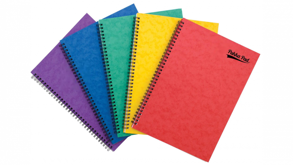 Caiet Pukka A4 Matematica   120 Pagini, 5 Culori, Spirala
