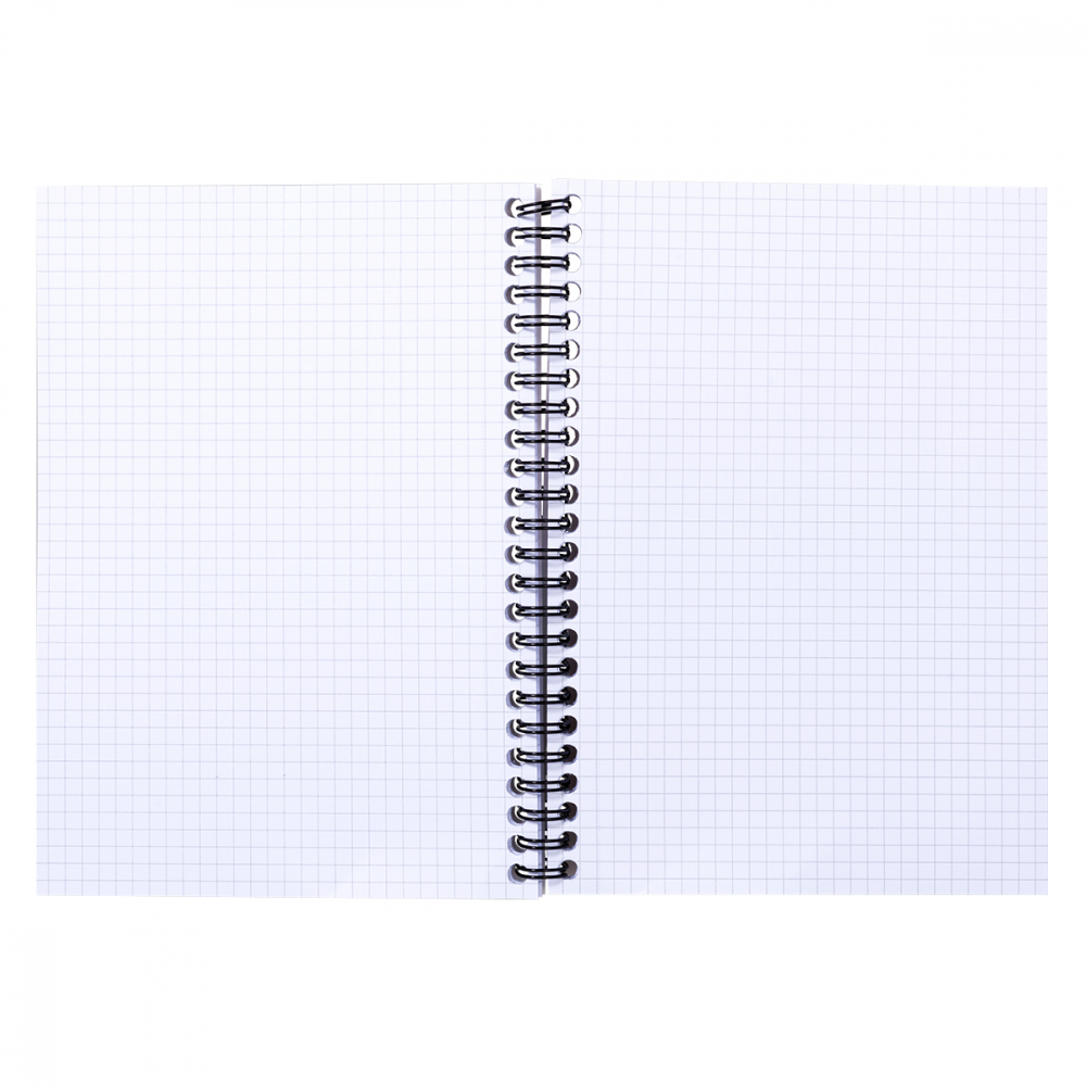 Caiet cu Spirală Pukka Pad Metallic Jotta A5, 200 File Matematică, Hârtie 80g, Coperți Cartonate [2]