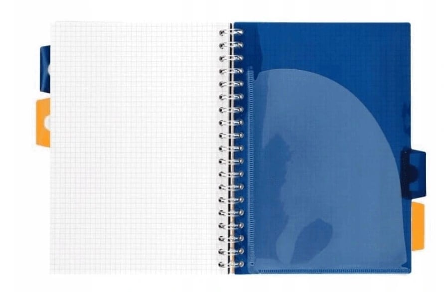 Caiet cu Spirală și Separatoare Pukka Pad Project Book Blush B5, Matematică, Albastru [2]