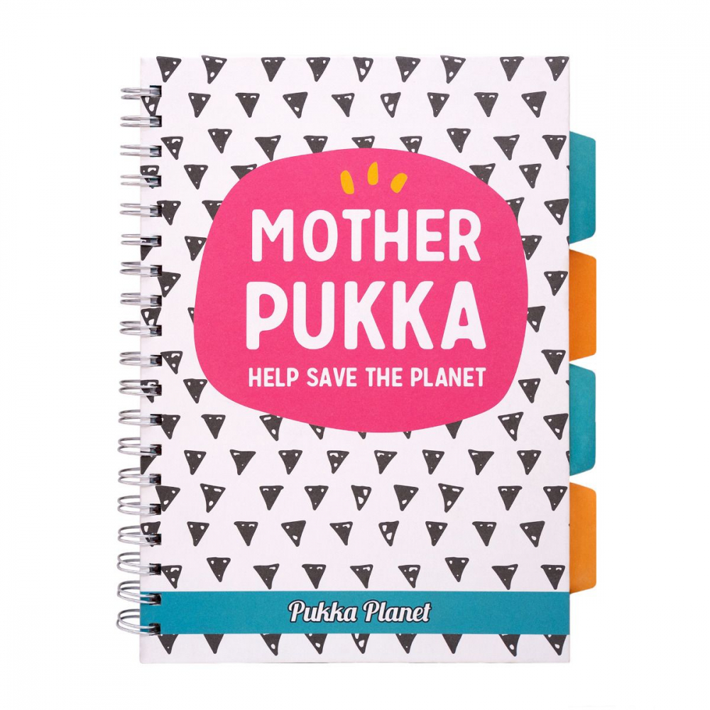 Caiet cu Spirala si Separatoare Pukka Pad Planet , zMother Pukka,  , Dictando, 200 Pagini