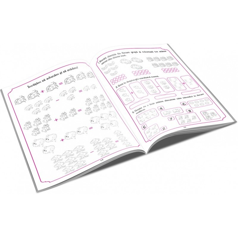 Caiet de scriere A5 pentru matematica -Sa scriem cifrele,48 pagini [2]