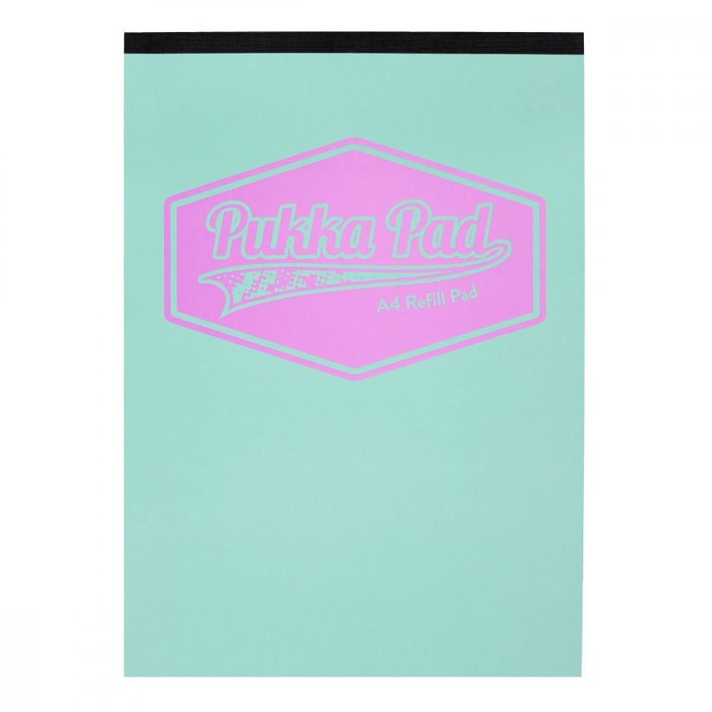 Caiet Pukka Pad Pastel, dictando, A4, 160 file, hartie 80 g, coperti cartonate 8865(TL)-PST [2]