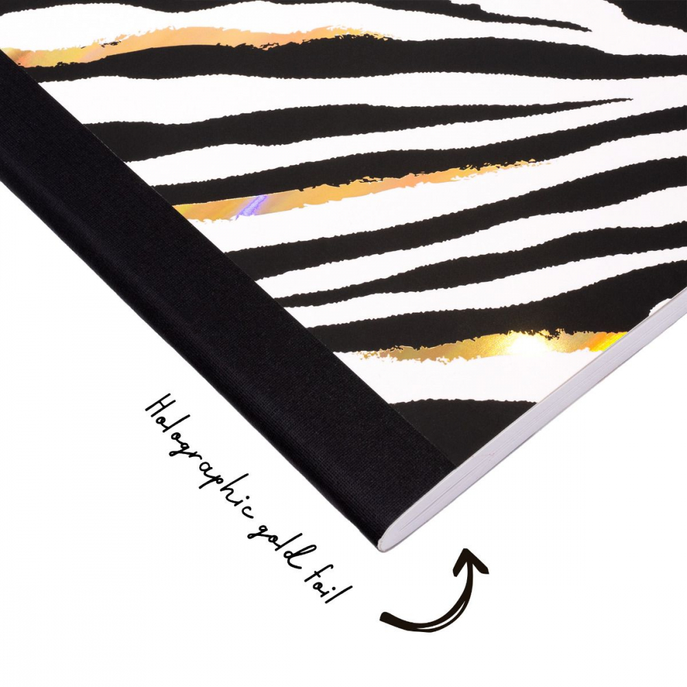 Caiet Pukka Pad Wild Collection Tiger, 140 Pagini Dictando, 24.7 x 19 cm, Hârtie 80g [3]