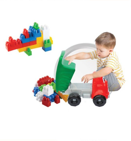 Camion cu cuburi de construit -30 piese [2]
