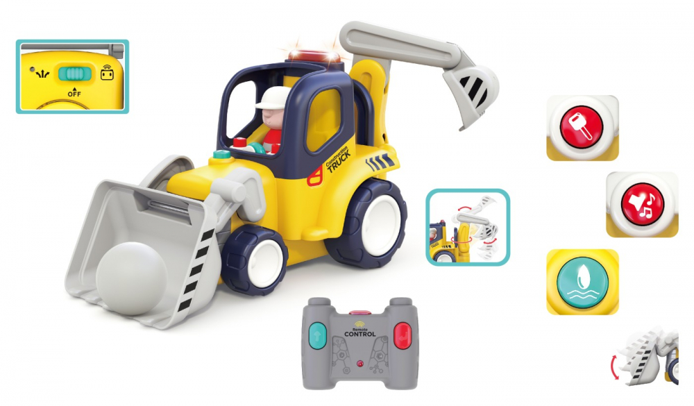 CAMION DE CONSTRUCTIE CU TELECOMANDA [5]
