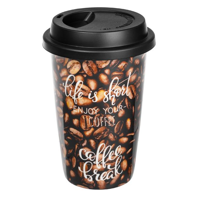 Cana TO GO cu capac pentru cafea [2]