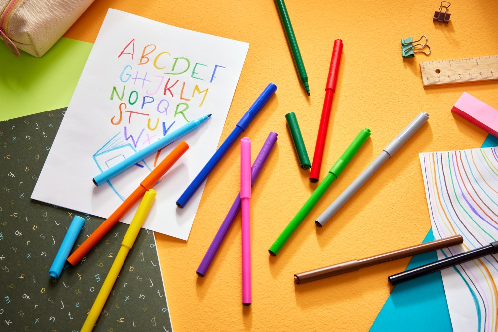 Carioca Faber-Castell 12 Culori Superlavabile [3]
