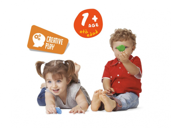 Carioca Baby 1+ creioane cerate Teddy 48 buc/cuttie [3]