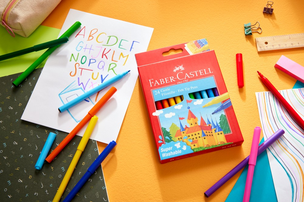 Carioca Faber-Castell 24 culori, superlavabile, ediția 2021 [3]