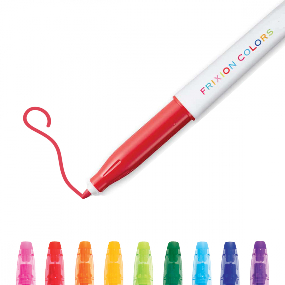 Carioci cu stergere Pilot Frixion colors, 12 culori/set [6]