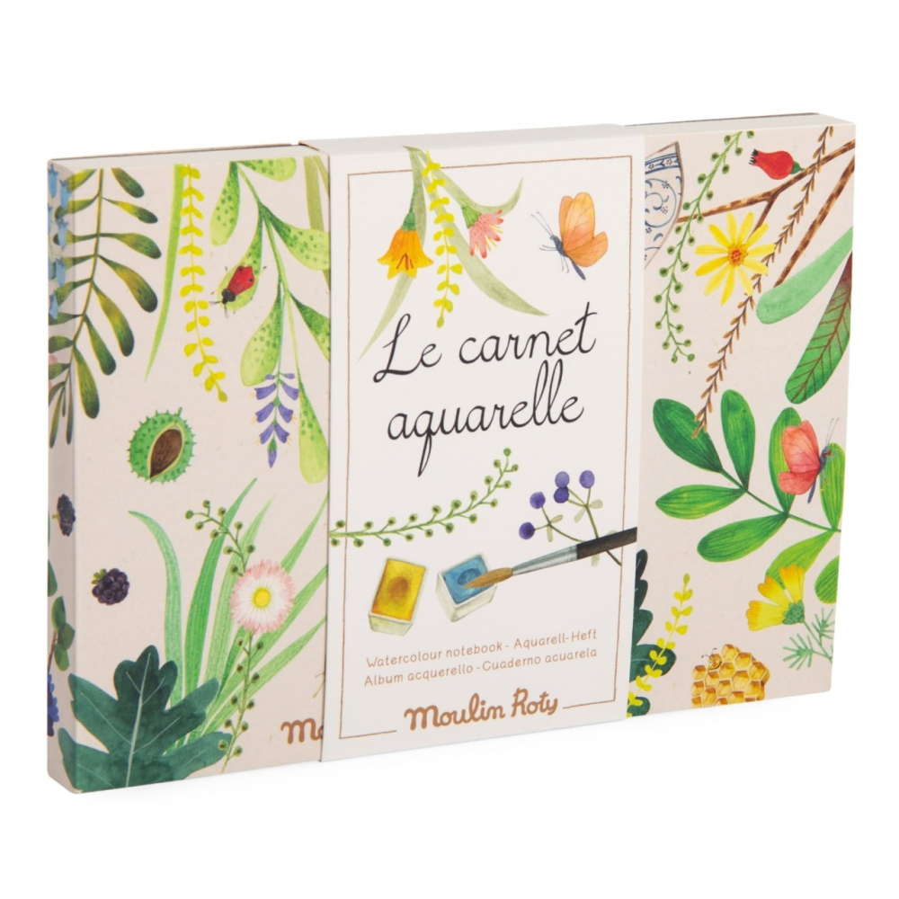 Carnet cu coli pentru pictura, Moulin Roty
