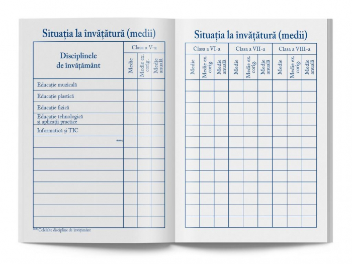 Carnet de elev pentru clasele V-VIII [3]