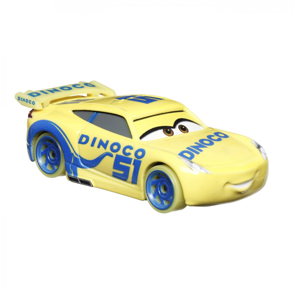 Cars Glow Racers Masinuta Metalica Dinoco Cruz Ramirez 1:55 [2]