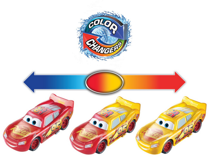 Cars Mașinuța Fulger McQueen cu Culori Schimbătoare [3]