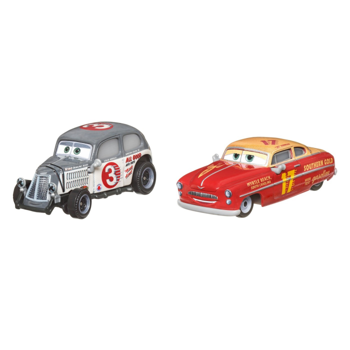 Cars3 Set 2 Mașinuțe Metalice Caleb Worley și Jet Robinson [2]