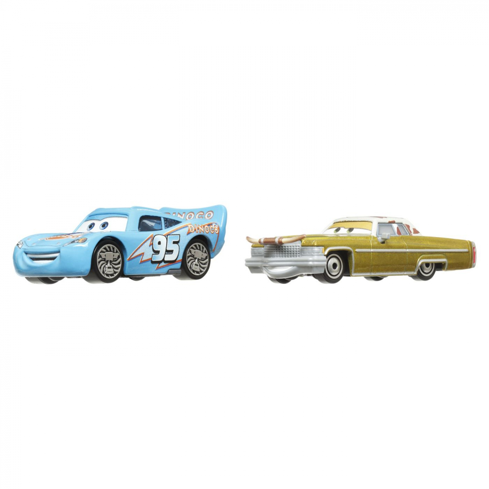 CARS3 SET 2 MASINUTE METALICE FULGER MCQUEEN BLING BLING SI TEX DINOCO [6]