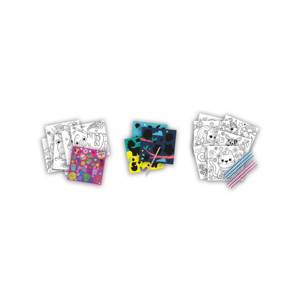 Carte cu activitati cu diamante 3 in 1,accesorii incluse,3-5 ani [2]