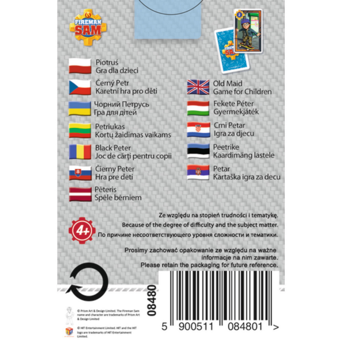 Cărți de Joc Păcălici Pompierul Sam  [3]