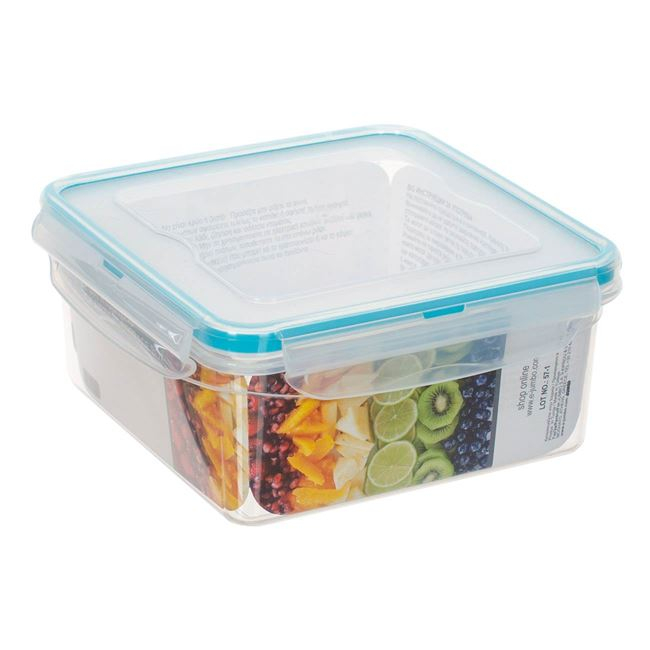 Caserola cu capac pentru alimente,plastic,1300 ml [3]