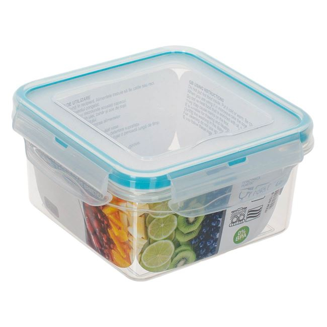 Caserola cu capac pentru alimente,plastic,680 ml [3]